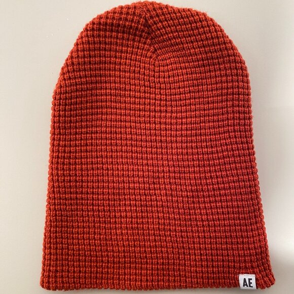 American Eagle Men's Waffle Knit Beanie Hat - Picture 4 of 7